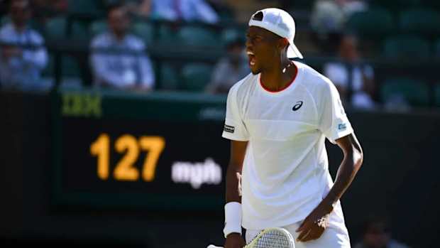Chris Eubanks at Wimbledon